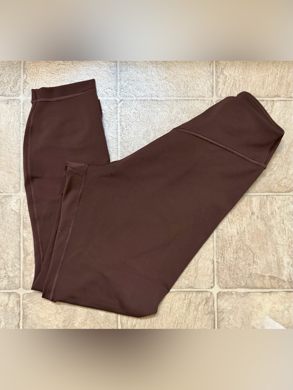 Lululemon High Rise 25 inch Length Brown Leggings